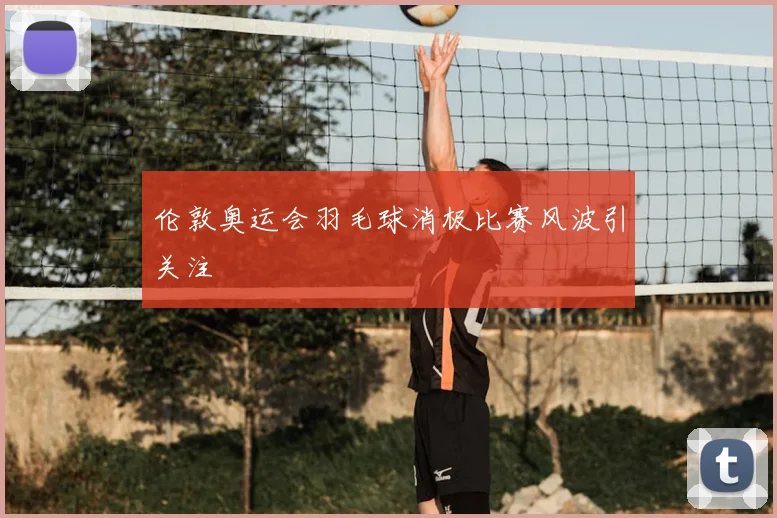 伦敦奥运会羽毛球消极比赛风波引关注